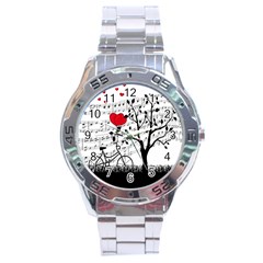 Love Song Stainless Steel Analogue Watch by Valentinaart