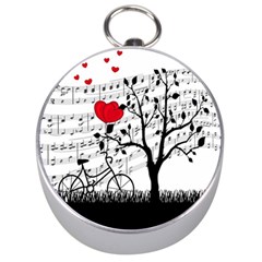 Love Song Silver Compasses by Valentinaart