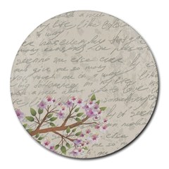 Cherry blossom Round Mousepads