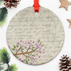 Cherry blossom Ornament (Round)