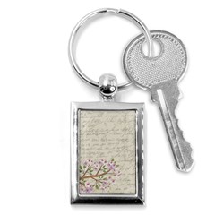 Cherry blossom Key Chains (Rectangle) 