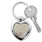 Cherry blossom Key Chains (Heart)  Front