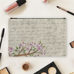 Cherry blossom Cosmetic Bag (Large) 