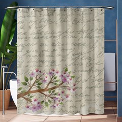 Cherry blossom Shower Curtain 60  x 72  (Medium) 