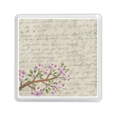 Cherry Blossom Memory Card Reader (square)  by Valentinaart