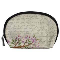 Cherry blossom Accessory Pouches (Large) 