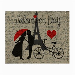 Love Letter - Paris Small Glasses Cloth (2-side) by Valentinaart