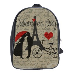 Love Letter - Paris School Bags(large)  by Valentinaart