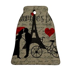 Love Letter - Paris Ornament (bell) by Valentinaart