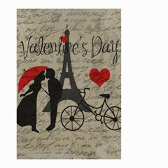 Love Letter - Paris Small Garden Flag (two Sides) by Valentinaart