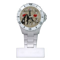 Love Letter - Paris Plastic Nurses Watch by Valentinaart