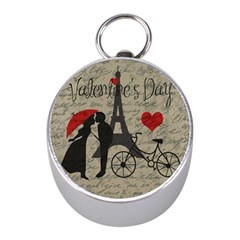 Love Letter - Paris Mini Silver Compasses by Valentinaart