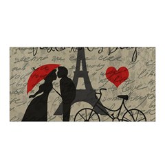 Love Letter - Paris Satin Wrap by Valentinaart