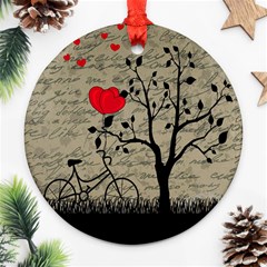 Love Letter Ornament (round) by Valentinaart