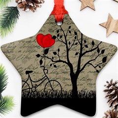 Love Letter Ornament (star) by Valentinaart