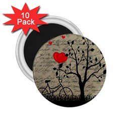 Love Letter 2 25  Magnets (10 Pack)  by Valentinaart