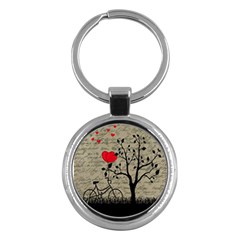 Love Letter Key Chains (round)  by Valentinaart