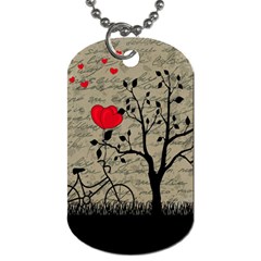 Love Letter Dog Tag (one Side) by Valentinaart