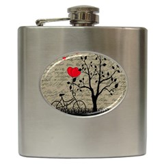 Love Letter Hip Flask (6 Oz) by Valentinaart