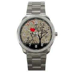 Love Letter Sport Metal Watch by Valentinaart