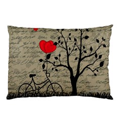 Love Letter Pillow Case by Valentinaart