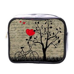 Love Letter Mini Toiletries Bags by Valentinaart