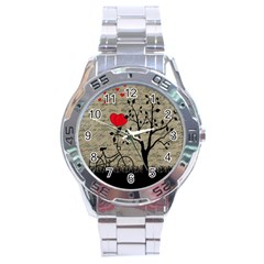 Love Letter Stainless Steel Analogue Watch by Valentinaart