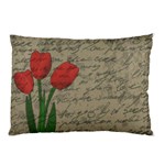 Vintage tulips Pillow Case (Two Sides) Front