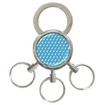 Air Pattern 3-Ring Key Chains Front