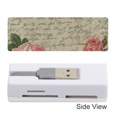 Vintage Roses Memory Card Reader (stick)  by Valentinaart