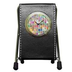 Overlays Graphicxtras Patterns Pen Holder Desk Clocks