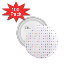 Sign Pattern 1 75  Buttons (100 Pack) 