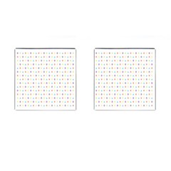 Sign Pattern Cufflinks (square) by Simbadda