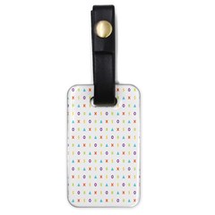 Sign Pattern Luggage Tags (one Side) 