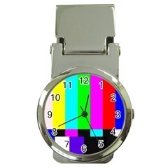 Color Bars & Tones Money Clip Watches