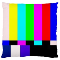 Color Bars & Tones Standard Flano Cushion Case (one Side)