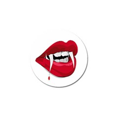 Mouth Jaw Teeth Vampire Blood Golf Ball Marker (10 Pack) by Simbadda