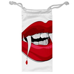 Mouth Jaw Teeth Vampire Blood Jewelry Bag by Simbadda