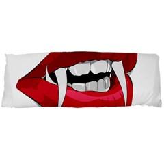 Mouth Jaw Teeth Vampire Blood Body Pillow Case Dakimakura (two Sides) by Simbadda