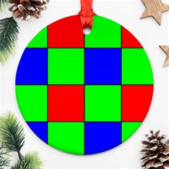 Bayer Pattern Ornament (round)