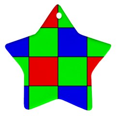 Bayer Pattern Ornament (Star)