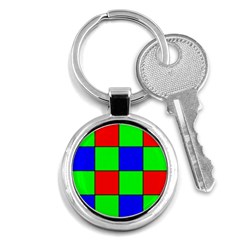 Bayer Pattern Key Chains (round) 