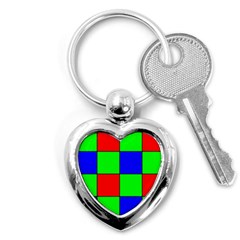 Bayer Pattern Key Chains (Heart) 