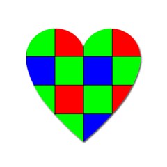 Bayer Pattern Heart Magnet