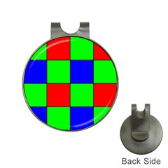 Bayer Pattern Hat Clips with Golf Markers