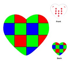 Bayer Pattern Playing Cards (Heart) 