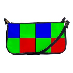 Bayer Pattern Shoulder Clutch Bags