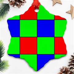 Bayer Pattern Ornament (Snowflake)