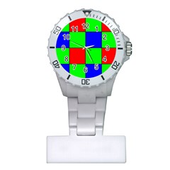 Bayer Pattern Plastic Nurses Watch