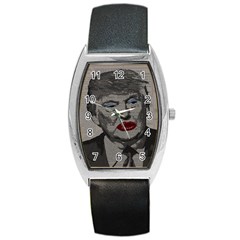 Transgender President    Barrel Style Metal Watch by Valentinaart